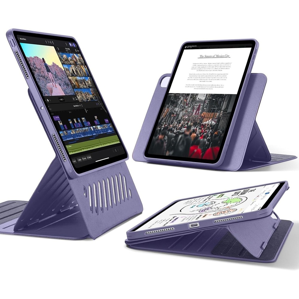 ESR iPad Pro 13"  M4 2024 Rotating Case Removable Magnetic Cover Shift Series‎